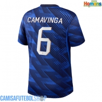 Camisa de time de futebol França Eduardo Camavinga #6 Replicas 1º Equipamento Mundo 2026 Manga Curta